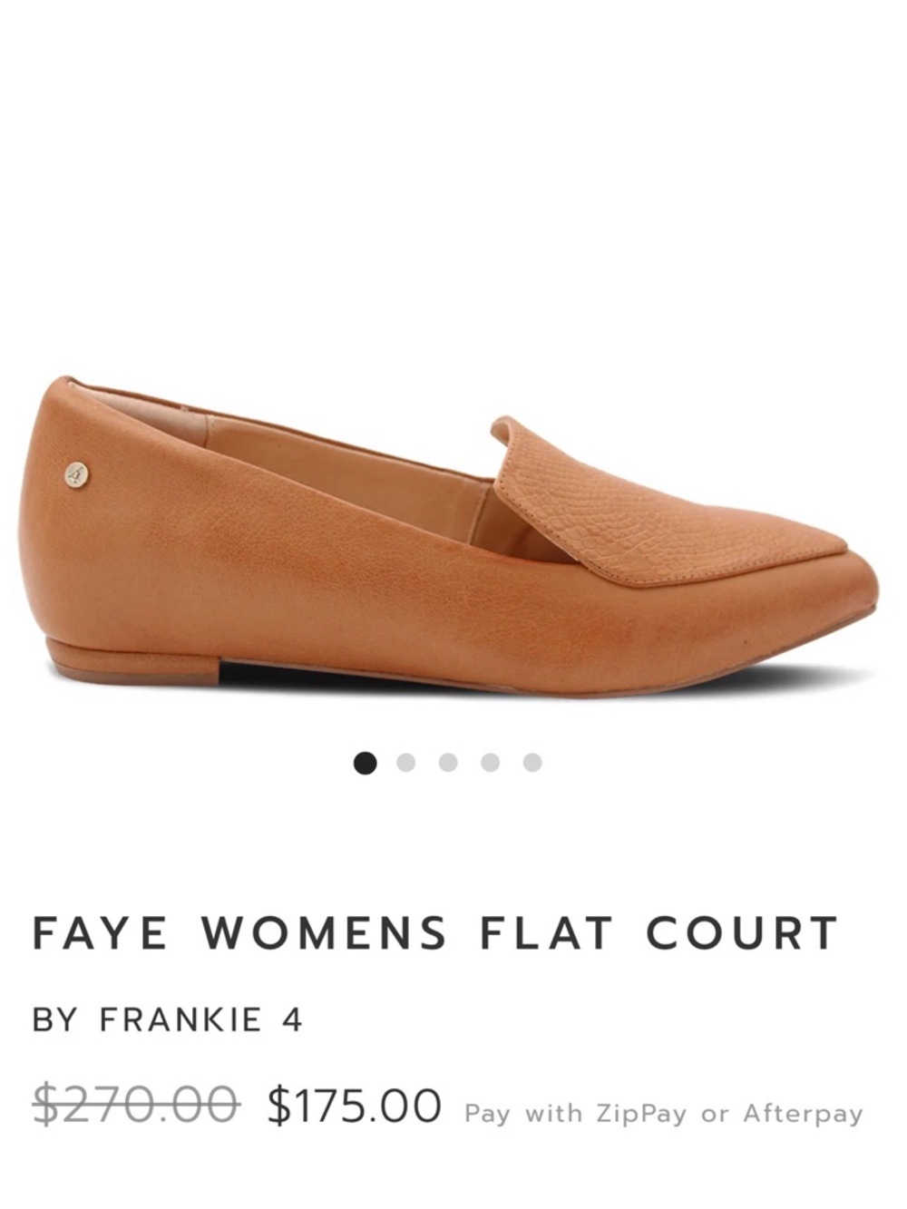 Frankie’s4 Women's Leather Slip-On Loafers - Tan